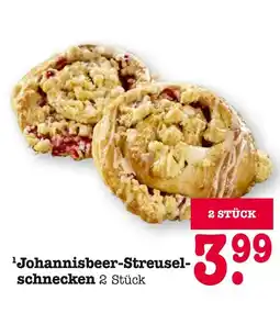 E-Center Johannisbeer-streuselschnecken Angebot