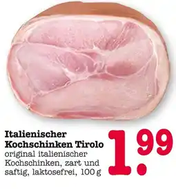 E-Center Italienischer kochschinken tirolo Angebot