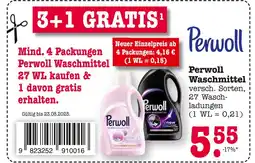 E-Center Perwoll waschmittel Angebot