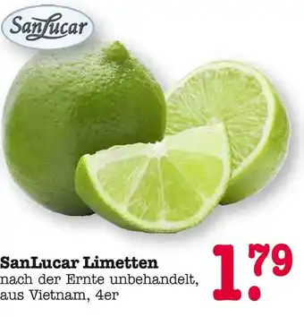 E-Center Sanlucar limetten Angebot