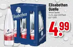 trinkgut Elisabethen quelle elisabethen quelle Angebot