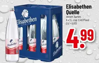 trinkgut Elisabethen quelle elisabethen quelle Angebot