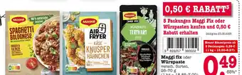 E-Center Maggi spaghetti bolognese Angebot