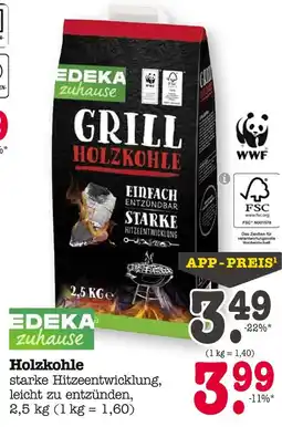 E-Center Edeka zuhause grill holzkohle Angebot