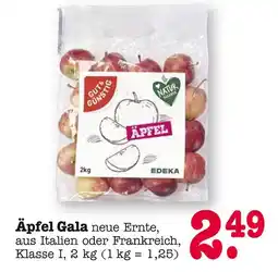 E-Center Edeka äpfel gala Angebot