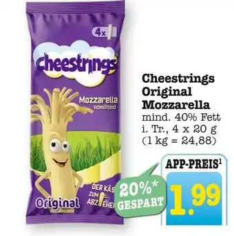 E-Center Cheestrings original mozzarella Angebot