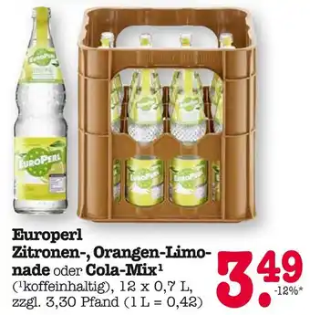E-Center Europerl zitronen-limonade Angebot