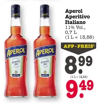 E-Center Aperol aperitivo italiano Angebot