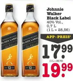 E-Center Johnnie walker black label Angebot