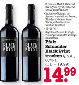 E-Center Schneider black print trocken q.b.a Angebot