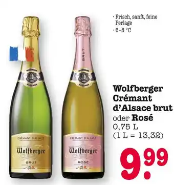 E-Center Wolfberger crémant d’alsace brut Angebot