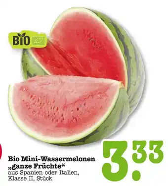 E-Center Mini-wassermelonen Angebot
