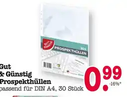 E-Center Gut & günstig prospekthüllen Angebot
