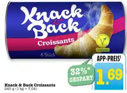 E-Center Knack & back croissants Angebot