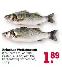 E-Center Frischer wolfsbarsch Angebot