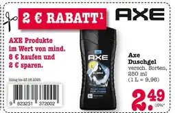 E-Center Axe axe duschgel Angebot