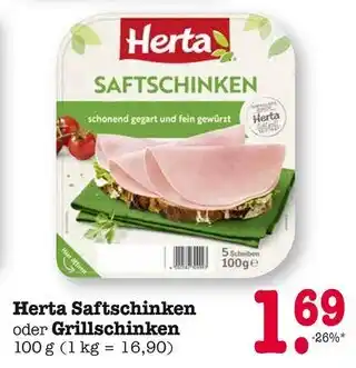 E-Center Herta saftschinken Angebot