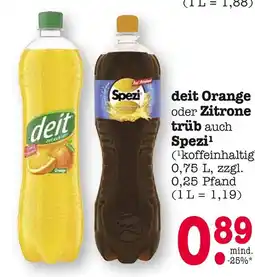 E-Center Deit deit orange Angebot