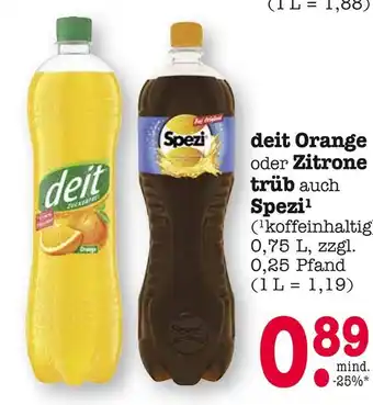 E-Center Deit deit orange Angebot