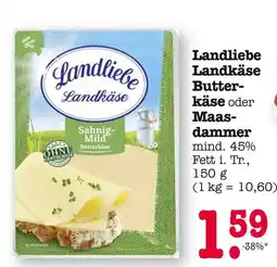 E-Center Landliebe landkäse butterkäse Angebot