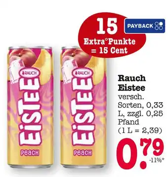 E-Center Rauch eistee peach Angebot