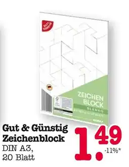 E-Center Gut & günstig zeichenblock Angebot