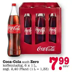 E-Center Coca-cola coca-cola auch zero Angebot