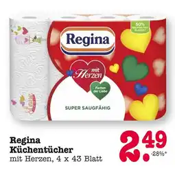 E-Center Regina küchentücher mit herzen Angebot