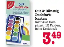 E-Center Gut & günstig deckfarbkasten Angebot