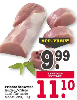 E-Center Frische schweinelenden/-filets Angebot