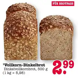 E-Center Vollkorn-dinkelbrot Angebot