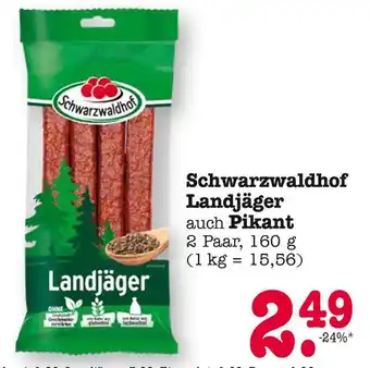 E-Center Schwarzwaldhof landjäger Angebot