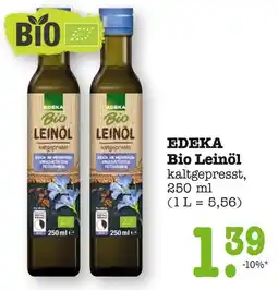 E-Center Edeka bio leinöl Angebot