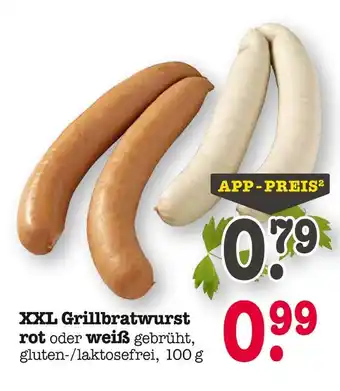 E-Center Xxl grillbratwurst rot Angebot