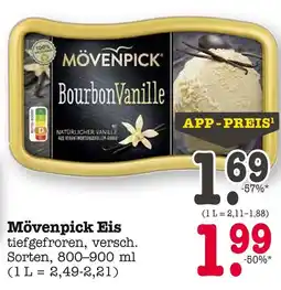 E-Center Mövenpick eis bourbon vanille Angebot
