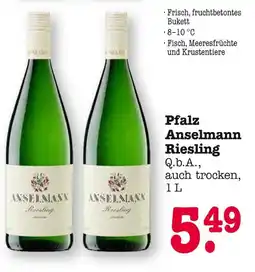E-Center Anselmann pfalz riesling Angebot