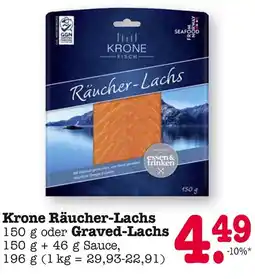 E-Center Krone räucher-lachs Angebot