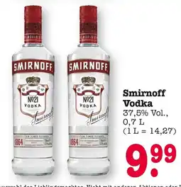 E-Center Smirnoff smirnoff vodka Angebot