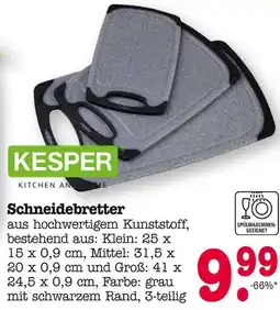 E-Center Kesper schneidebretter Angebot