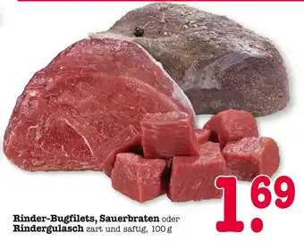 E-Center Rinder-bugfilets Angebot