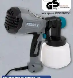 Aldi Nord Ferrex Farbsprühpistole ANS-24-003 Angebot