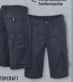 Aldi Nord Topcraft Arbeitsbekleidung Herren-Arbeitsshorts Angebot