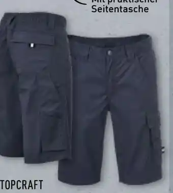 Aldi Nord Topcraft Arbeitsbekleidung Herren-Arbeitsshorts Angebot
