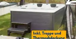 Aldi Nord Home Deluxe Outdoor Whirlpool White Marble Angebot