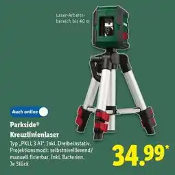 Lidl PARKSIDE Kreuzlinienlaser Angebot