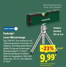 Lidl Parkside Laser-Wasserwaage Angebot