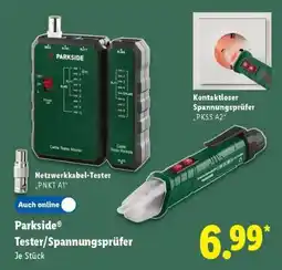 Lidl Parkside Tester/Spannungsprüfer Angebot