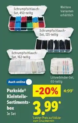 Lidl PARKSIDE Kleinteile-Sortimentsbox Angebot