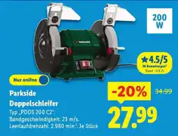 Lidl Parkside Doppelschleifer Angebot