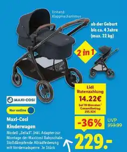 Lidl MAXI COSI Kinderwagen Angebot